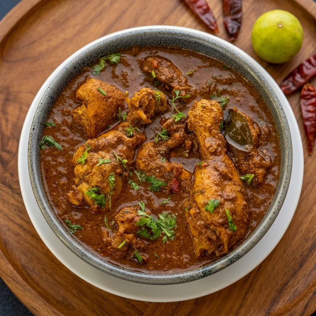 Chicken Chettinad at Flames & Grills By Tuli's in Calgary, AB